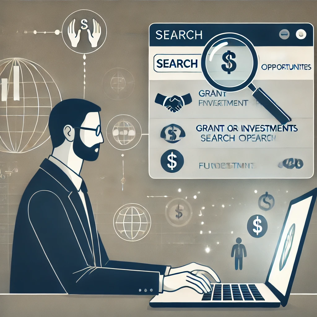 Nonprofit professional using Open Grants platform to discover How to Win Open Grants in 2025